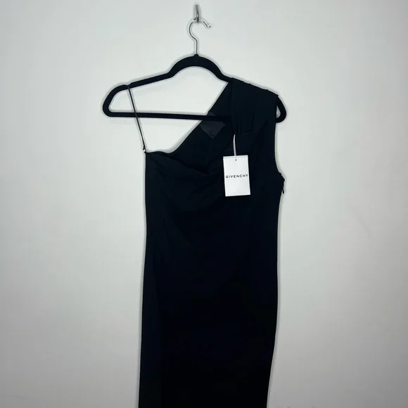 Givenchy | Dresses | Givenchy Oneshoulder Cutout Mini Dress Black Eu 38us 6  | Poshmark